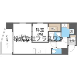 プレジオ松屋町の物件間取画像